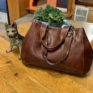 MONSAC XXL Italian leather bag